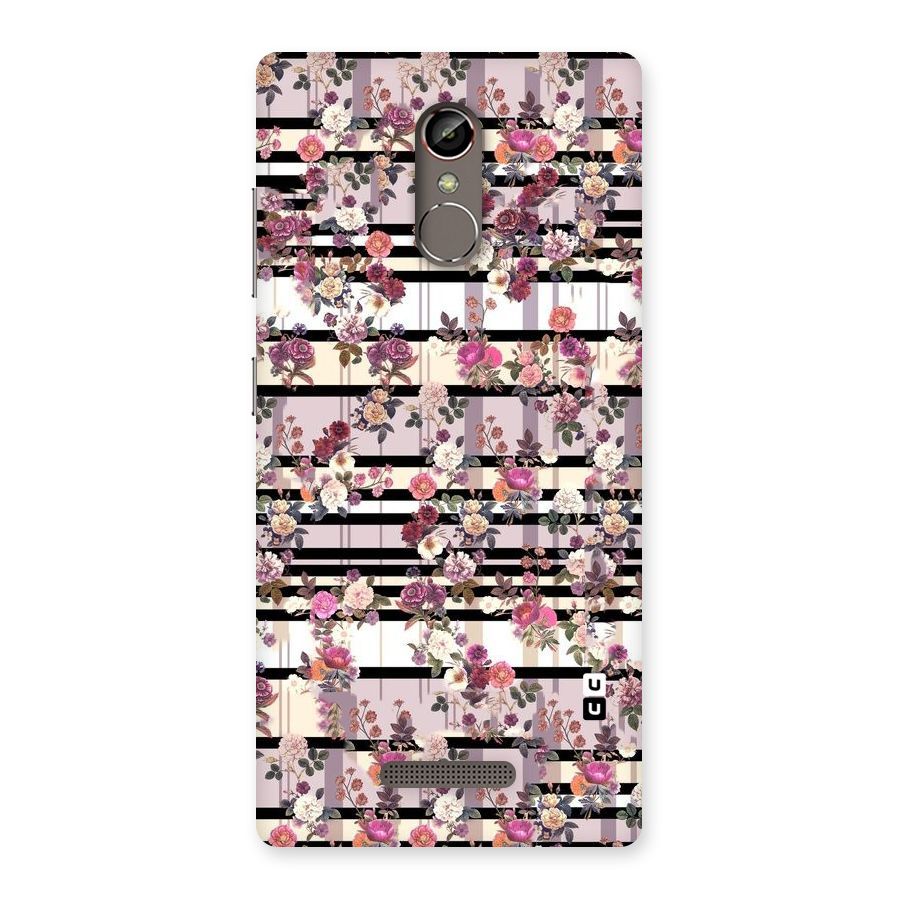 Beauty In Floral Back Case for Gionee S6s