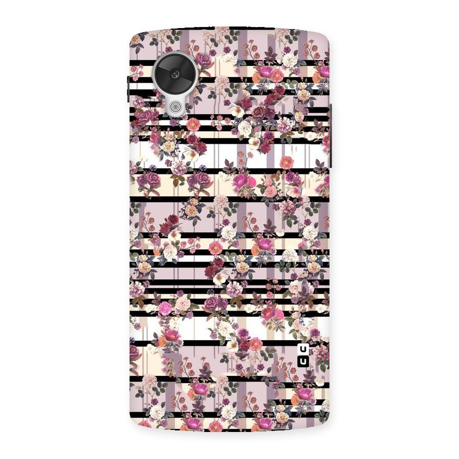 Beauty In Floral Back Case for Google Nexsus 5