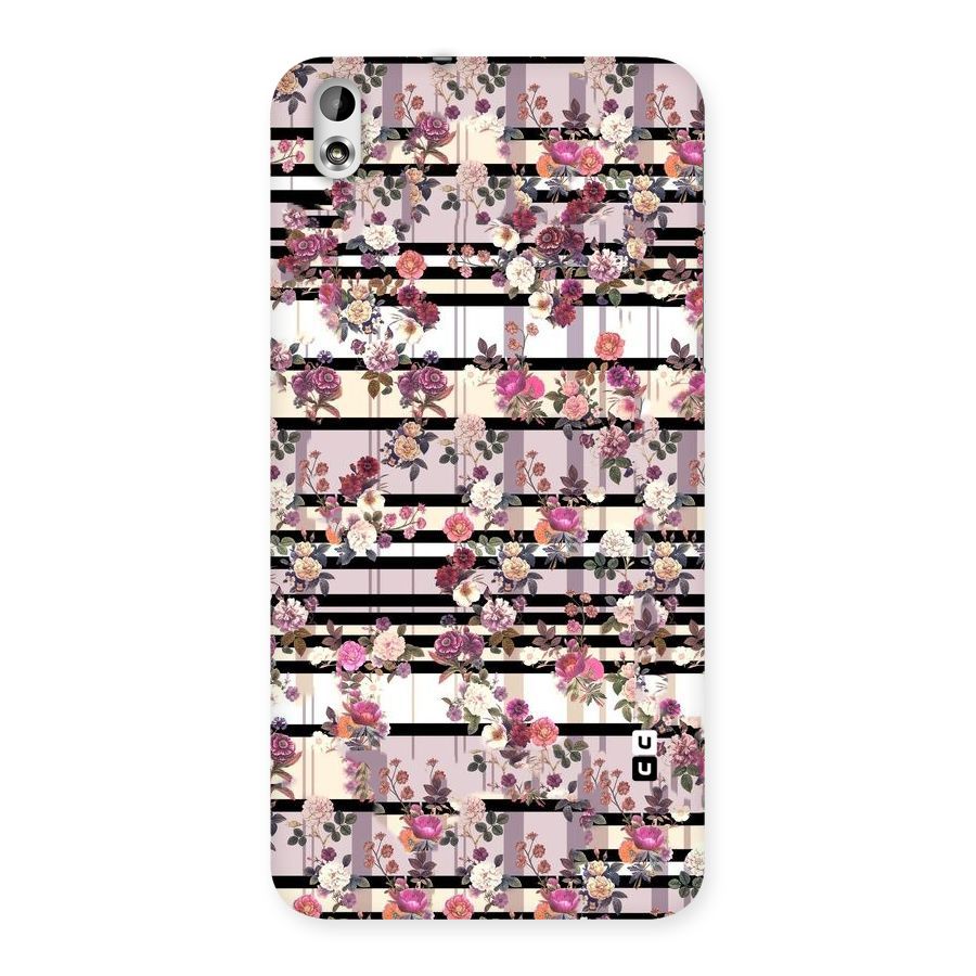 Beauty In Floral Back Case for HTC Desire 816g