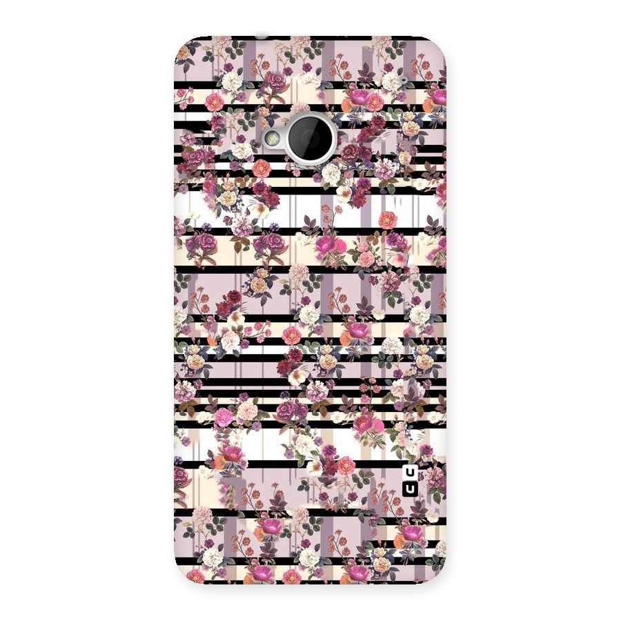 Beauty In Floral Back Case for HTC One M7