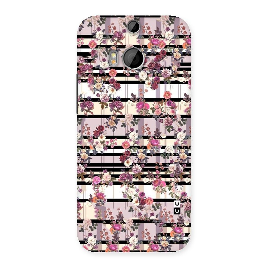 Beauty In Floral Back Case for HTC One M8
