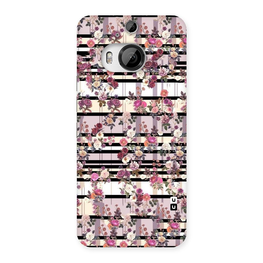 Beauty In Floral Back Case for HTC One M9 Plus
