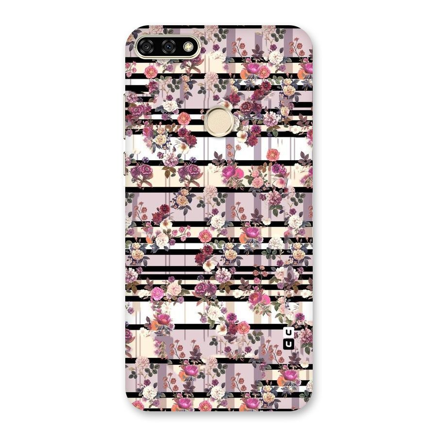Beauty In Floral Back Case for Honor 7A