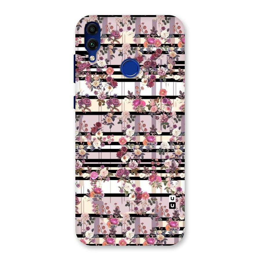 Beauty In Floral Back Case for Honor 8C