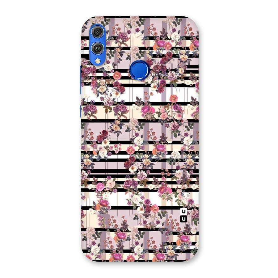 Beauty In Floral Back Case for Honor 8X