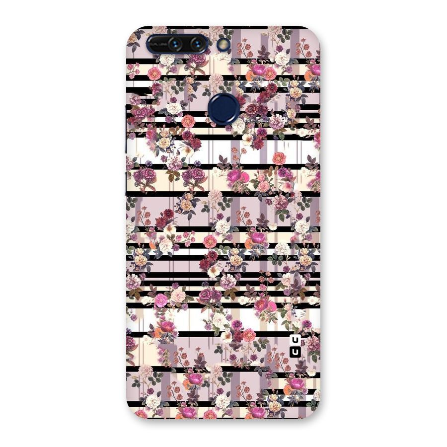 Beauty In Floral Back Case for Honor 8 Pro