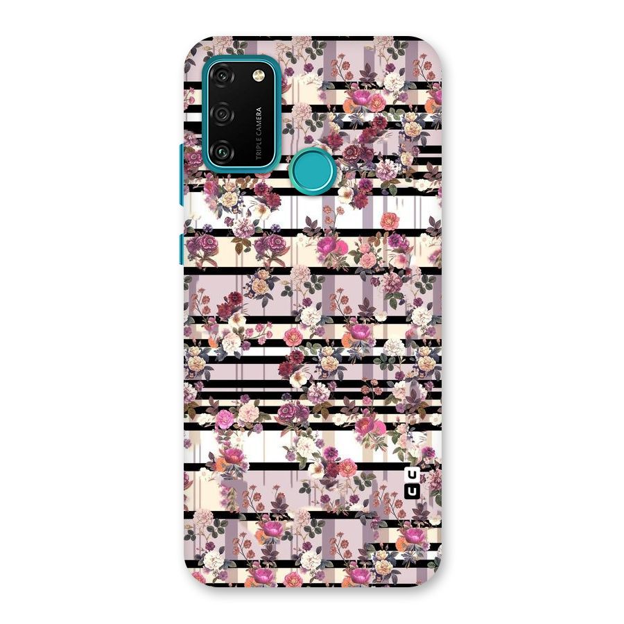 Beauty In Floral Back Case for Honor 9A