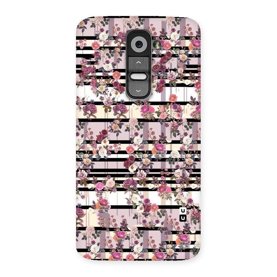 Beauty In Floral Back Case for LG G2