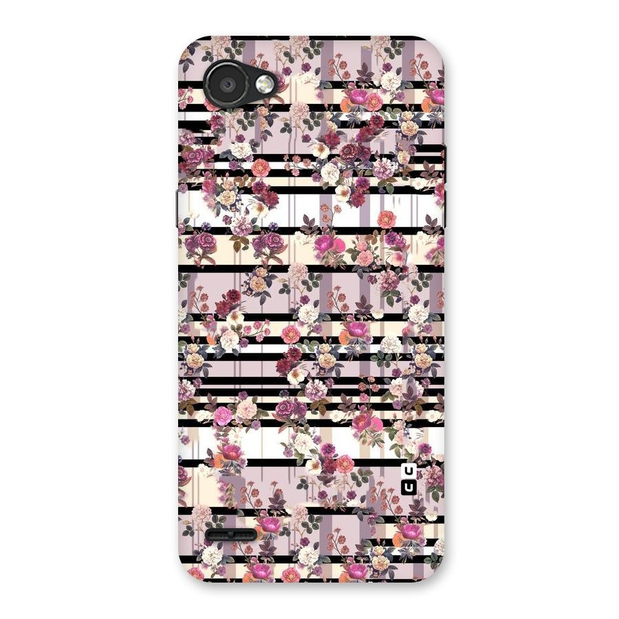 Beauty In Floral Back Case for LG Q6