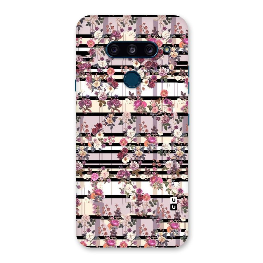 Beauty In Floral Back Case for LG  V40 ThinQ