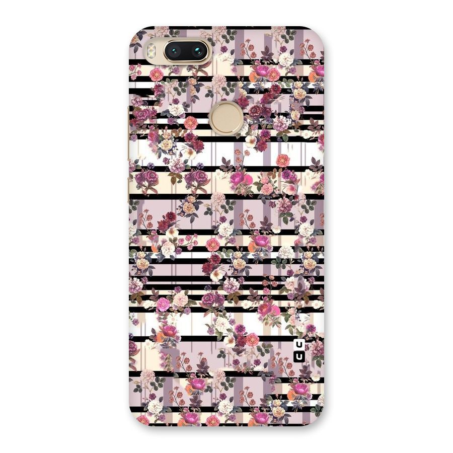 Beauty In Floral Back Case for Mi A1