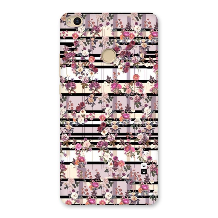 Beauty In Floral Back Case for Mi Max 2