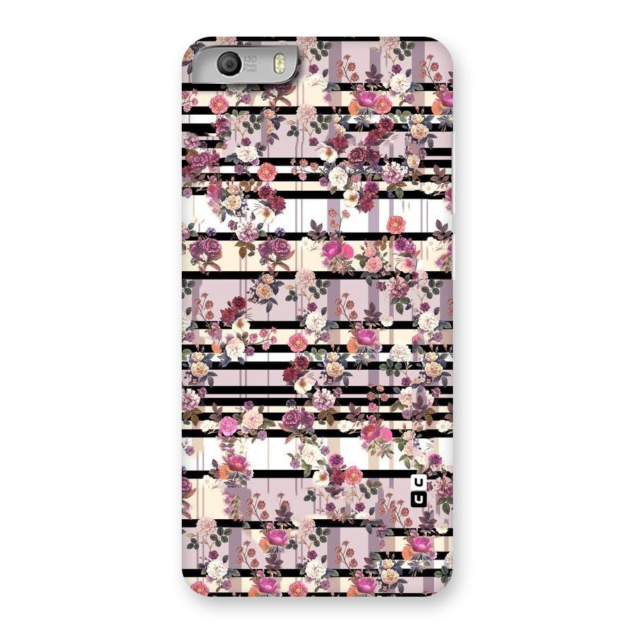 Beauty In Floral Back Case for Micromax Canvas Knight 2
