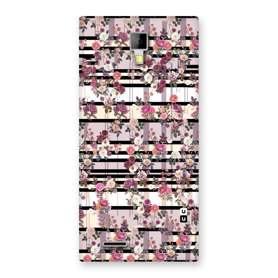 Beauty In Floral Back Case for Micromax Canvas Xpress A99