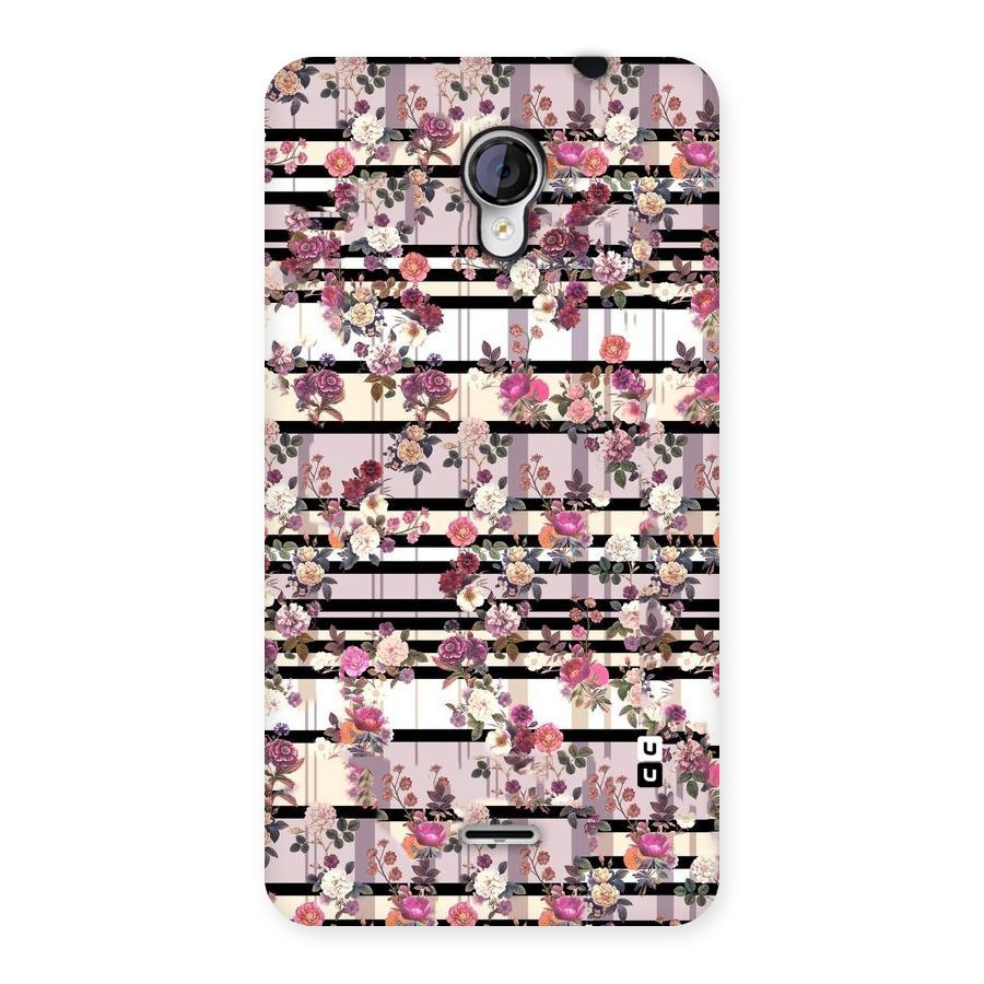 Beauty In Floral Back Case for Micromax Unite 2 A106