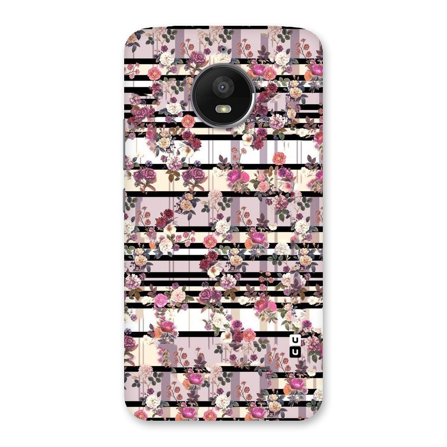 Beauty In Floral Back Case for Moto E4 Plus