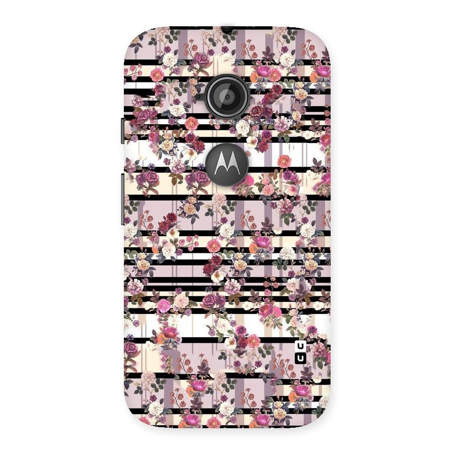 Beauty In Floral Back Case for Moto E 2nd Gen