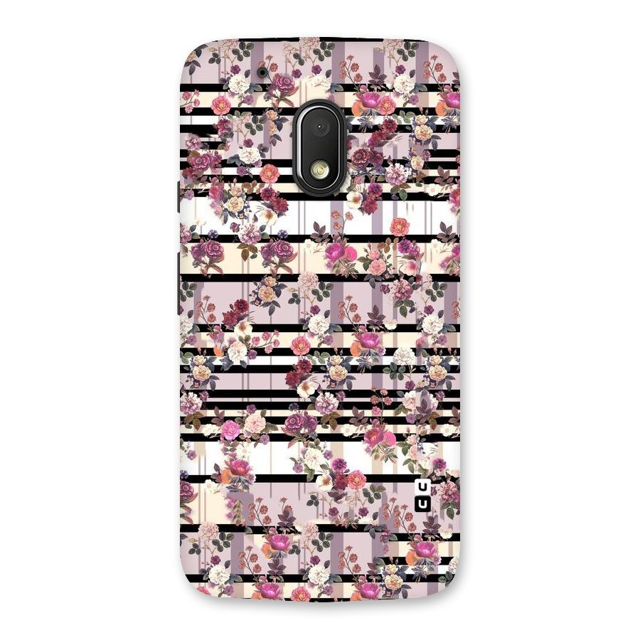 Beauty In Floral Back Case for Moto G4 Play