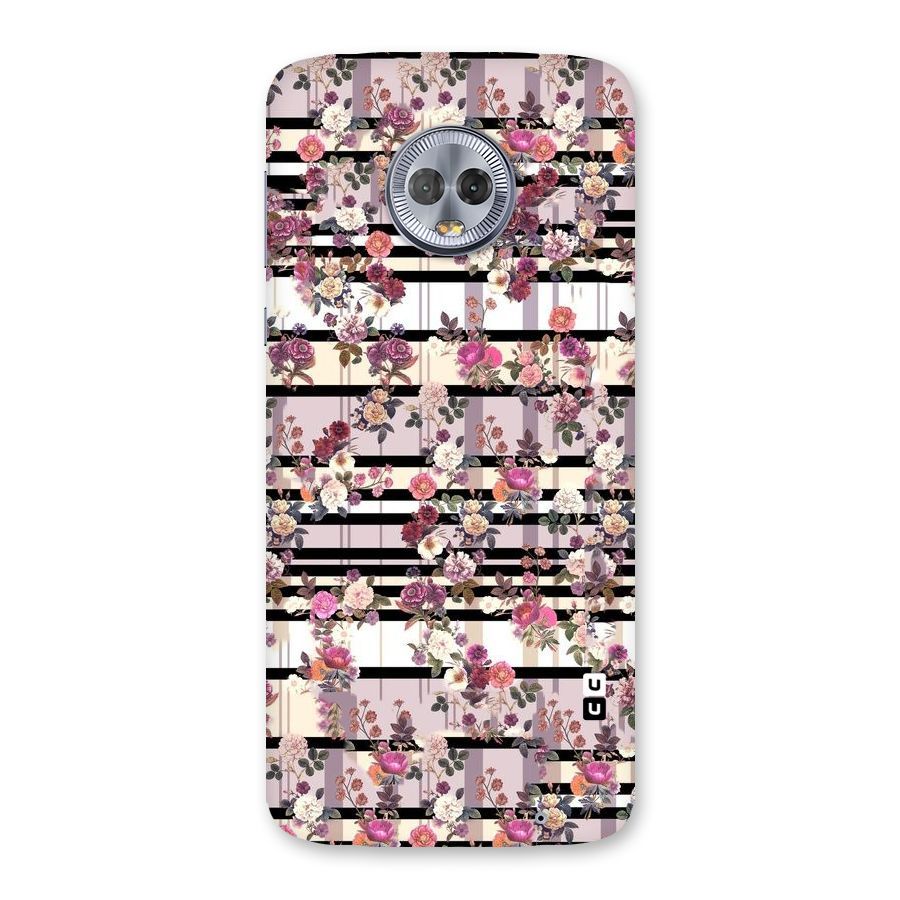 Beauty In Floral Back Case for Moto G6 Plus