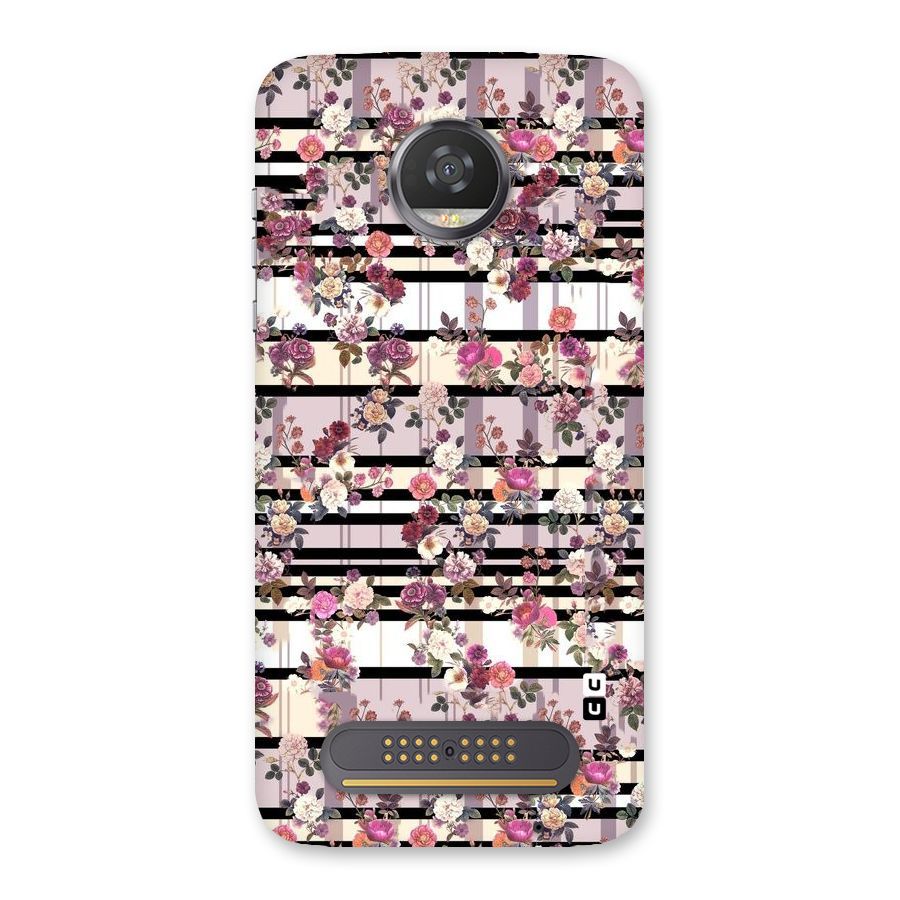 Beauty In Floral Back Case for Moto Z2 Play