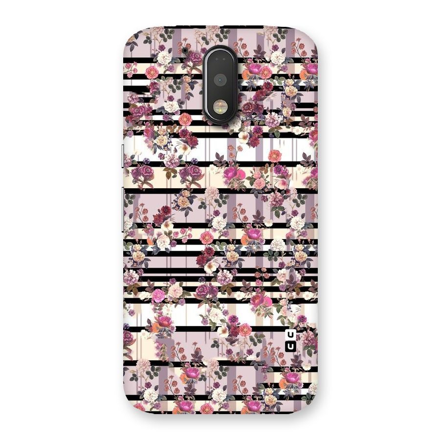 Beauty In Floral Back Case for Motorola Moto G4
