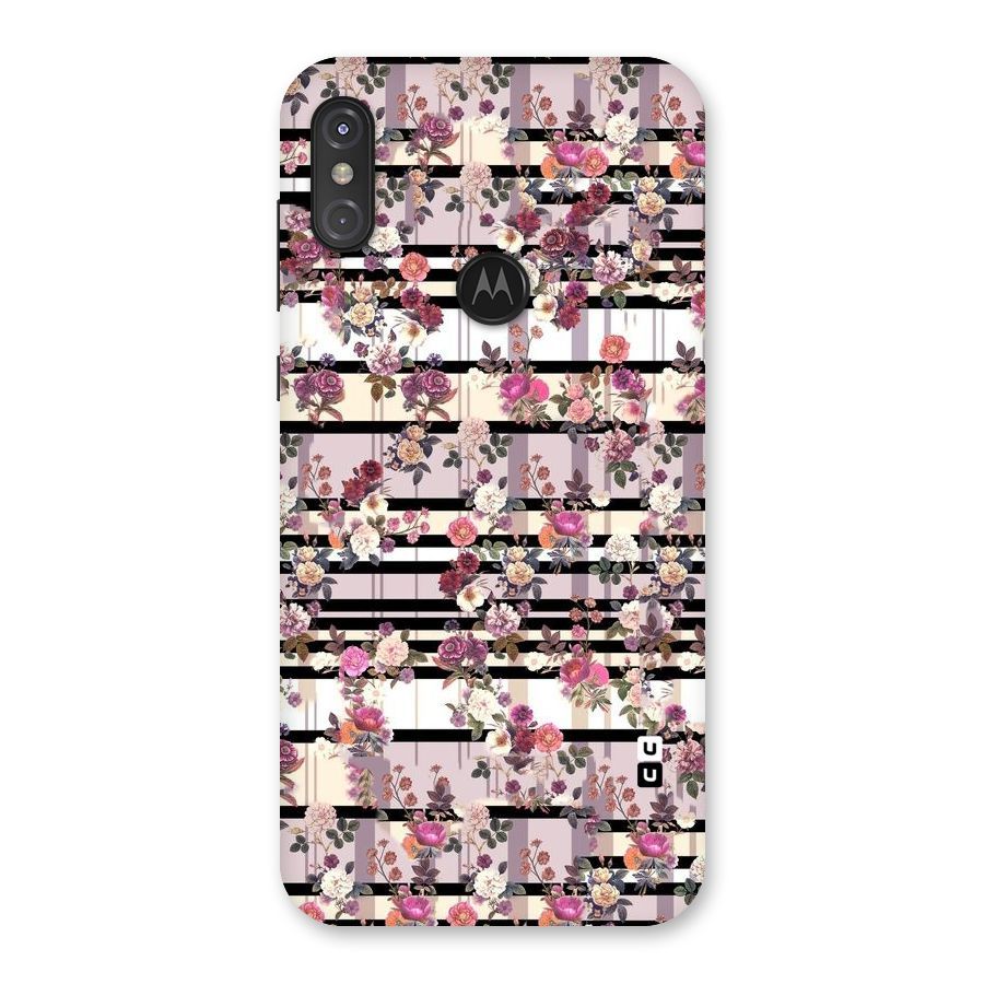Beauty In Floral Back Case for Motorola One Power