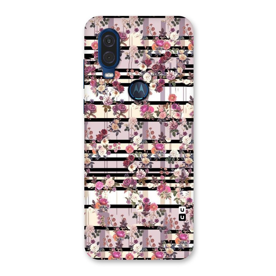 Beauty In Floral Back Case for Motorola One Vision