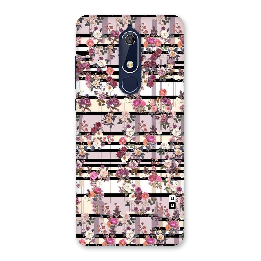 Beauty In Floral Back Case for Nokia 5.1