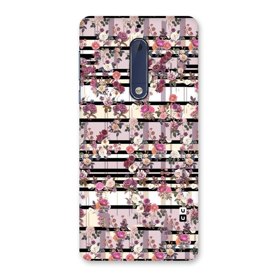 Beauty In Floral Back Case for Nokia 5