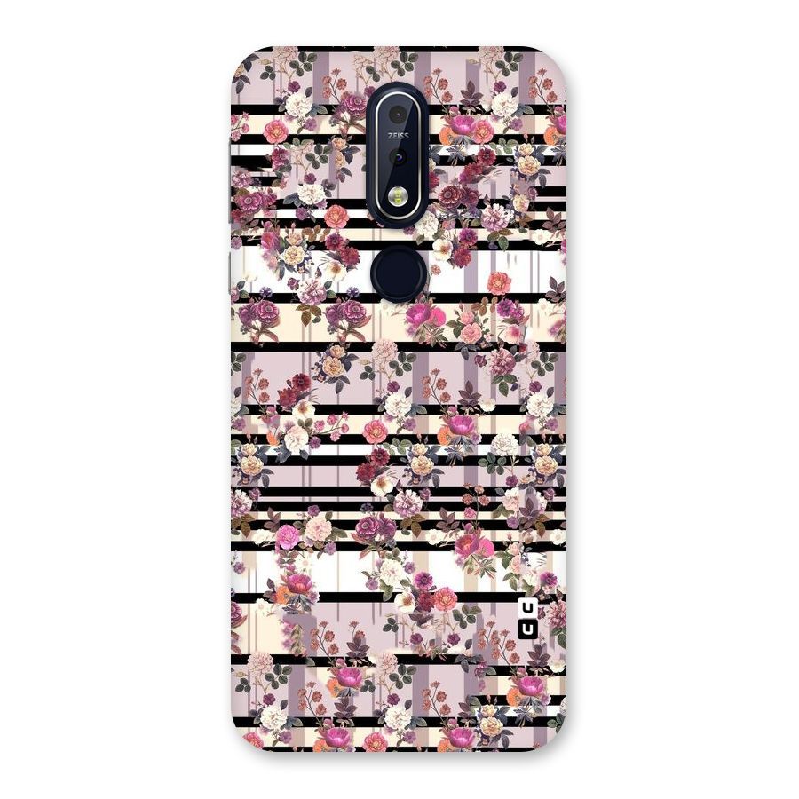Beauty In Floral Back Case for Nokia 7.1
