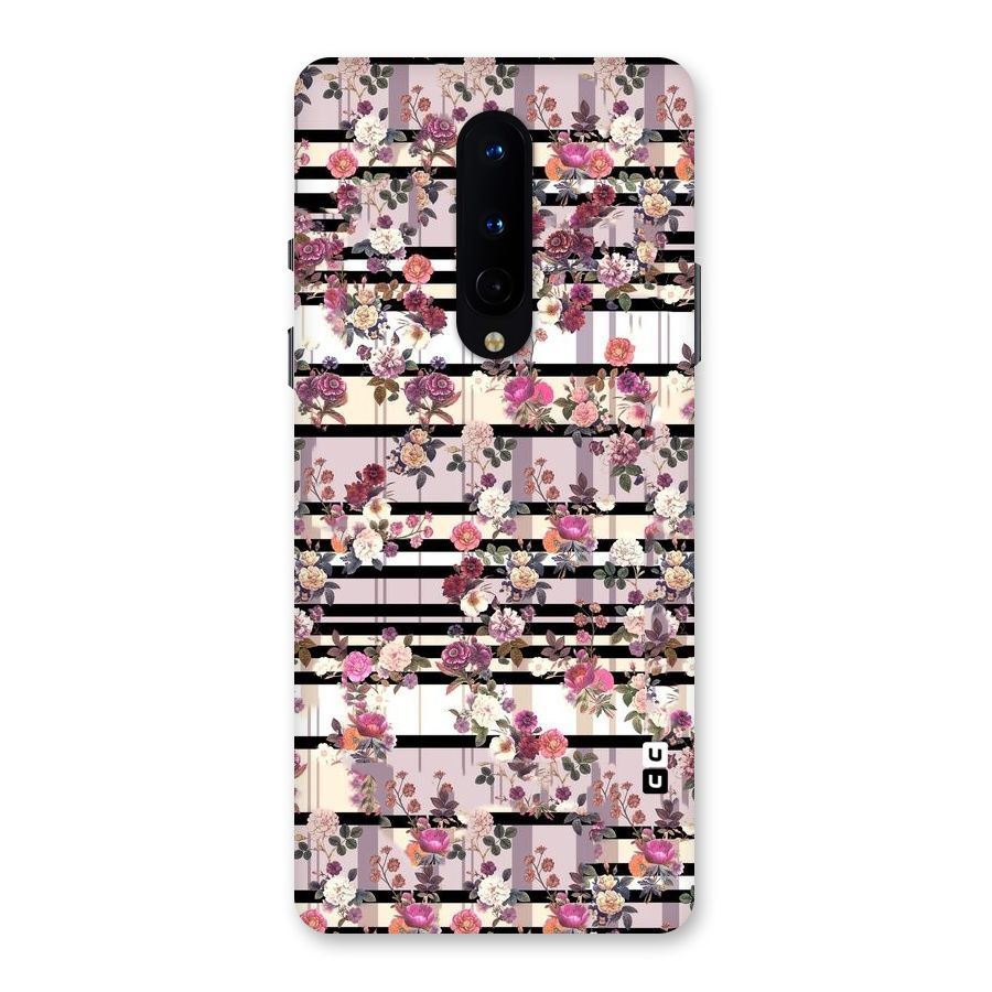 Beauty In Floral Back Case for OnePlus 8