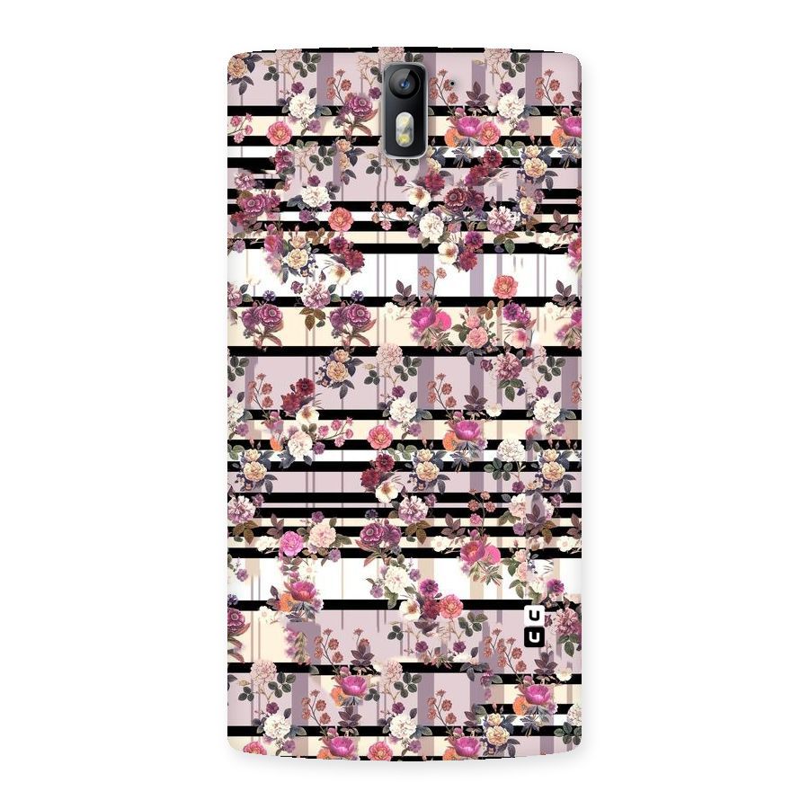 Beauty In Floral Back Case for One Plus One