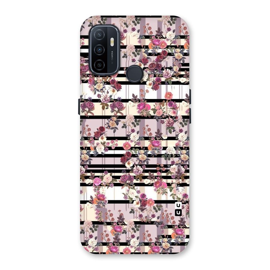 Beauty In Floral Back Case for Oppo A32