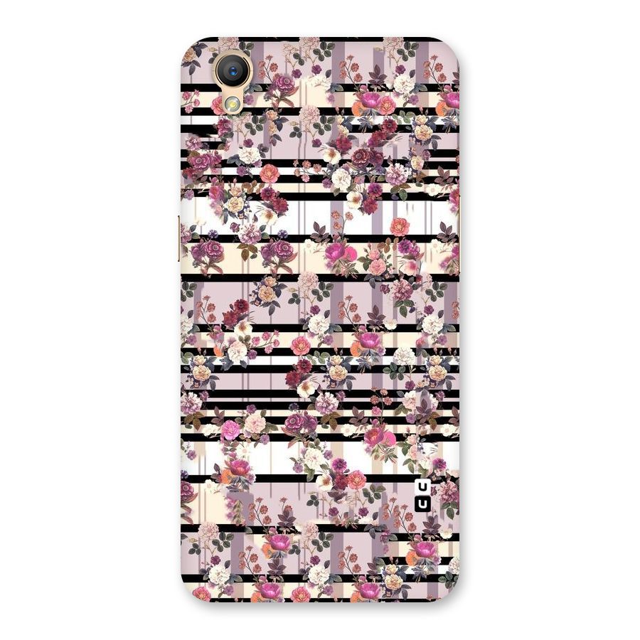 Beauty In Floral Back Case for Oppo A37