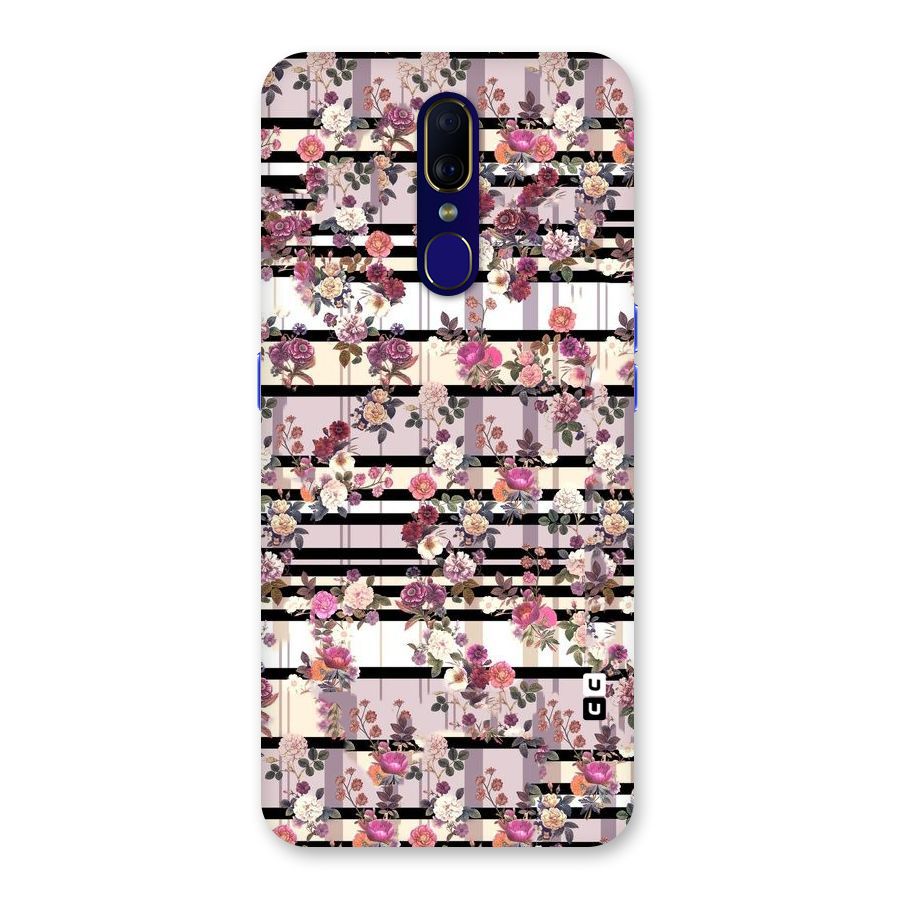 Beauty In Floral Back Case for Oppo A9