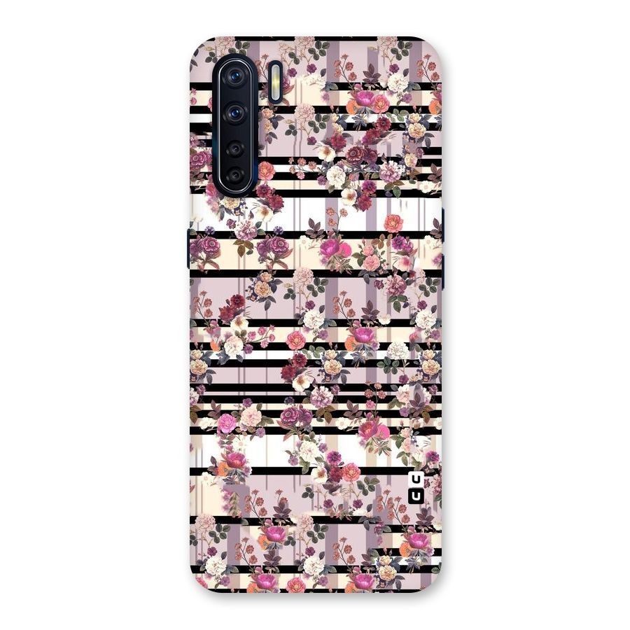 Beauty In Floral Back Case for Oppo F15