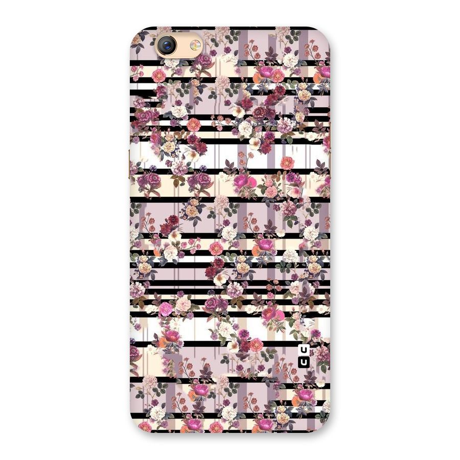 Beauty In Floral Back Case for Oppo F3 Plus