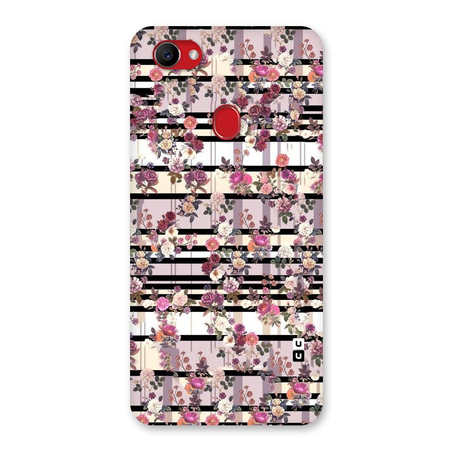 Beauty In Floral Back Case for Oppo F7