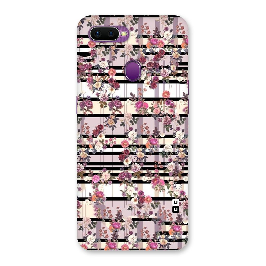 Beauty In Floral Back Case for Oppo F9