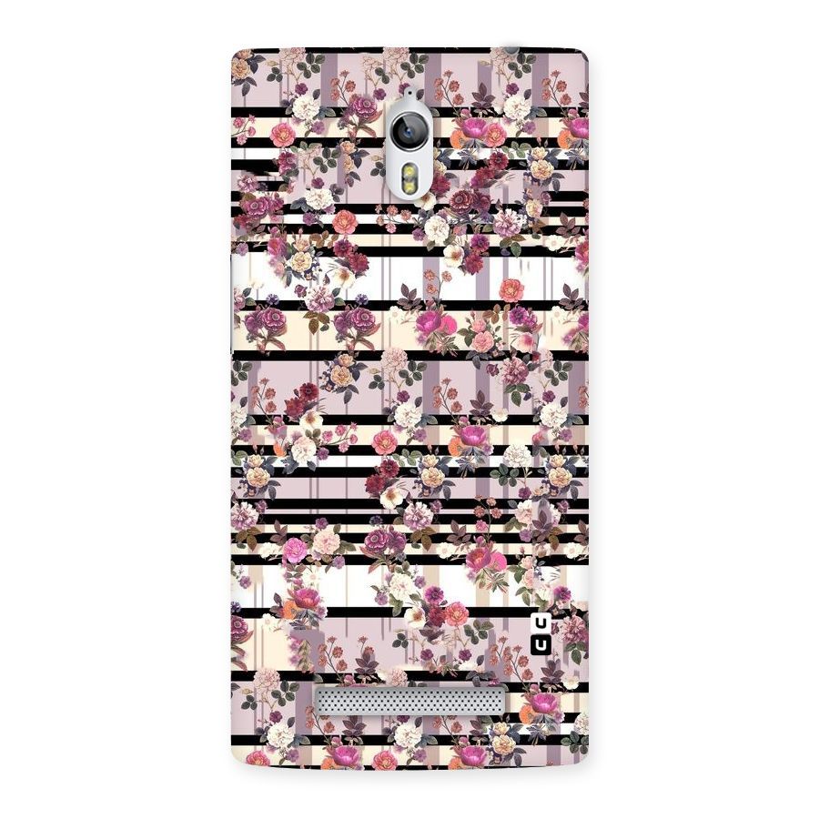Beauty In Floral Back Case for Oppo Find 7