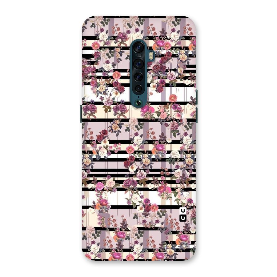 Beauty In Floral Back Case for Oppo Reno2