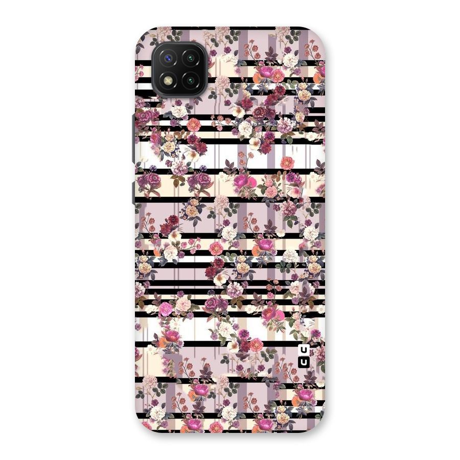 Beauty In Floral Back Case for Poco C3
