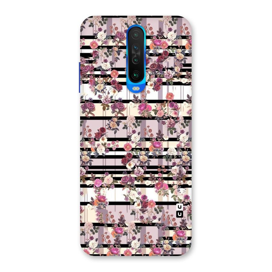Beauty In Floral Back Case for Poco X2
