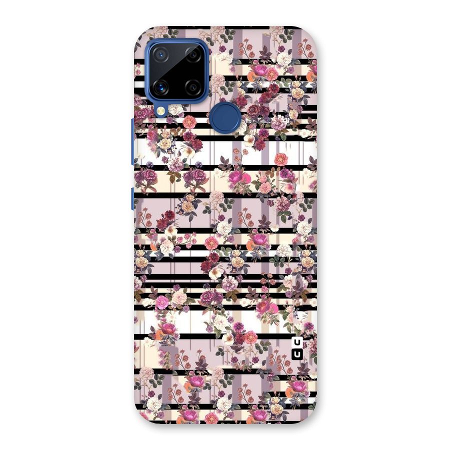 Beauty In Floral Back Case for Realme C15