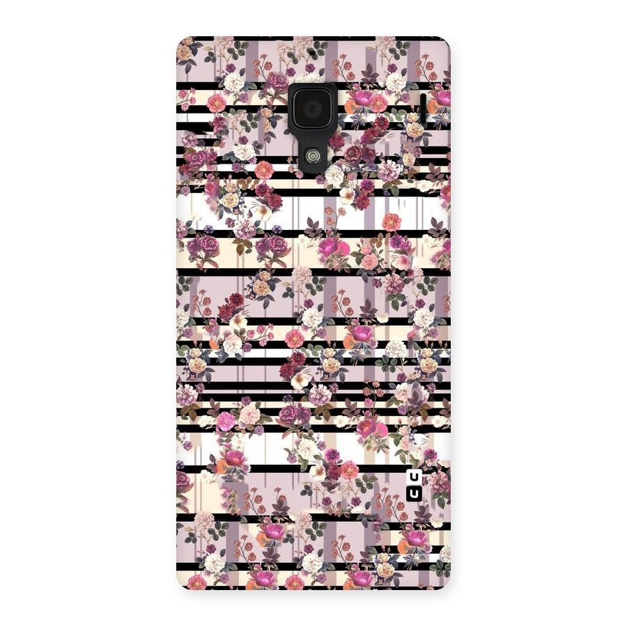 Beauty In Floral Back Case for Redmi 1S
