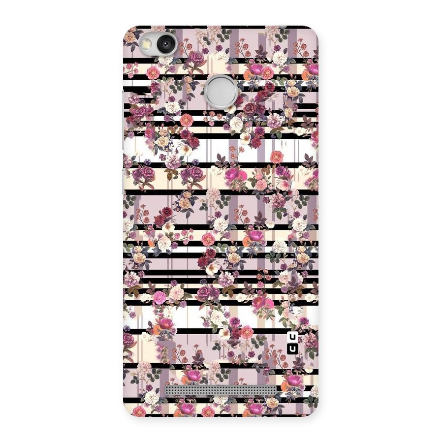 Beauty In Floral Back Case for Redmi 3S Prime