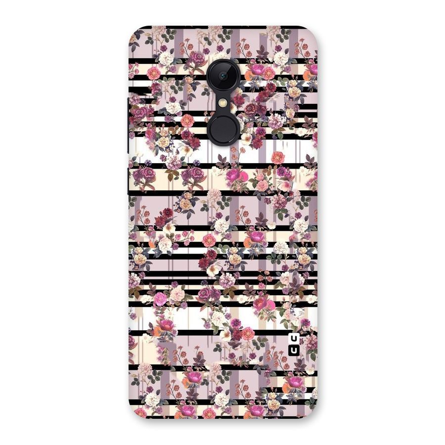 Beauty In Floral Back Case for Redmi 5