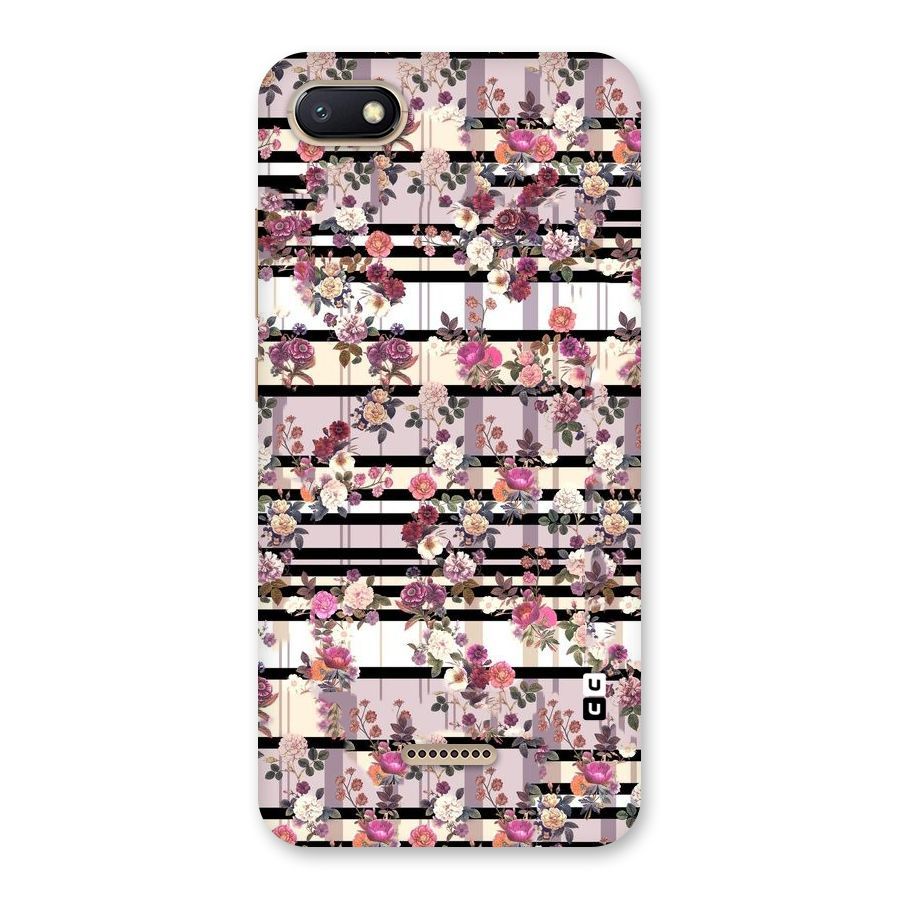 Beauty In Floral Back Case for Redmi 6A
