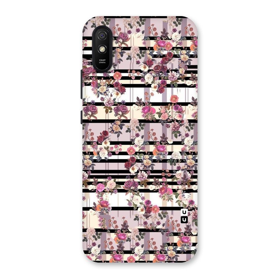 Beauty In Floral Back Case for Redmi 9A