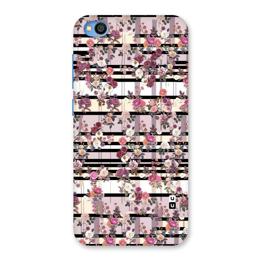 Beauty In Floral Back Case for Redmi Go